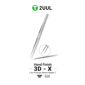 2UUL 3D-X tweezers TW02 anti-slip clamp high toughness anti-corrosion suitable for mobile phone PCB BGA precision repair tools