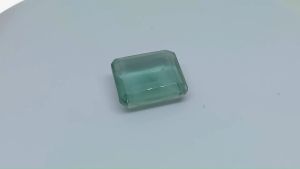 Natural Uruguay Green Amethyst 19.75 Cts. Emerald Cut Eye Clean Grade Loose Gemstone