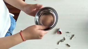 Stainless Round Magnetic Tool Tray Nuts Bolts Screws Part Magnetic Storage Tray Bowl 3/4inch