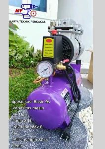 Lakoni Basic 9s - 8 Lt Mesin Kompresor 3/4HP - Unit Only
