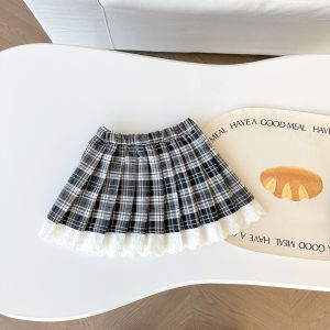 Princess Style Early Spring Three-Piece Set Baby Girl Vest Underwear Skirt School Outfit Cute Spring Clothing for Toddlers