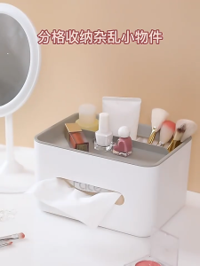 MINIMA Japanese Style Tissue Box Napkin Tissue Holder Living Room Dresser Study Desk Kitchen Bedroom 4 Colors Tisu Box Bekas Tisu