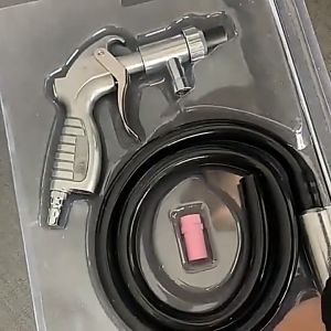 Efficient Sandblaster Abrasive Air Sand Blasting Gun Kit Precise Spraying Contains Multiple Types Of Nozzles Sandblasting Machine Strong Sandblasting Tool
