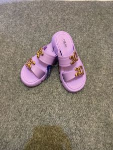 Sandal Slop Wedges Dua Strap Anak Perempuan Motif Kelinci Lucu Sendal Slop Anak Cewek Trendy