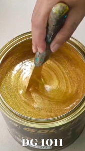 GOLDMAX Boxset สีอะคริลิคทองคำ ครบเซท ขนาด 0.946 ลิตร ชุดเล็ก