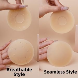 MEITU | Invisible Breathable Nipple Covers No Trace Non-slip Anti-showing Chest Pads