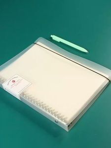 LP I A5/B5/A4 Refillable Plastic Cover Note-book Loose Leaf  sheets Big Binder Notebook Refill  6 Holes