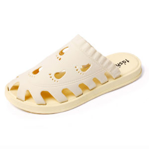 Casual Fashion Sandals for Women Nuclear Step Mori Girl Style Cotton Linen Material Deep Mouth Opening Super High Heel