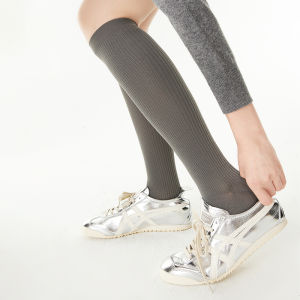 ShangSen Orange High-Tech Compression Leggings Womens Fitness Jump Rope Running Socks Air Travel Compression Long Tube Socks