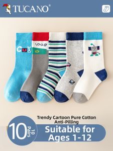 TUCANO | Cotton Anti-Odor Seamless Long Tube Socks