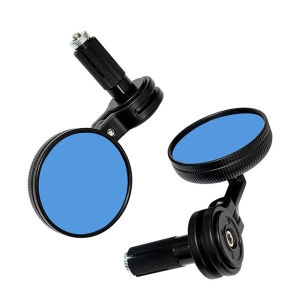 【Vktech】 1 Pair Motorcycle Handlebar Rear View Side Mirror Motorcycle Rear View Mirror Motorcycle Mirrors Rear View for Motorcycle Scooter Electric Bike