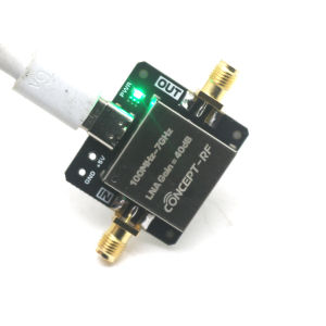 Bộ Khuếch Đại Tiếng Ồn Cực Thấp GSL809 01 ~ 7GHz Độ Phẳng Cao LNA 10DB 20DB 30DB 40DB GaIN F Cho Hệ Thống Tín Hiệu Thu RF SDR