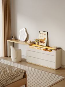 HETU | Cream Style Corner Dressing Table 35cm