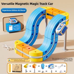 KAKABEIER | Magnetic Levitation Train Track Building Set Anti-Gravity Educational Toy