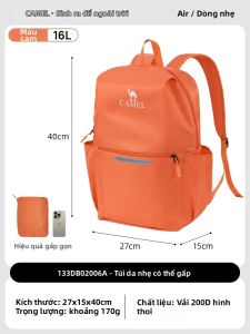 CAMEL | Balo Du Lịch Gấp Gọn Dung Lượng Lớn