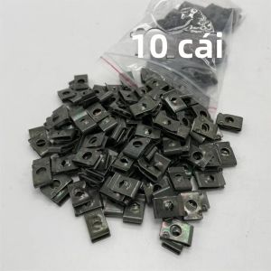 Phụ Kiện Kẹp Chữ U Bằng Kim Loại Vít Bắt Ren Chống Gỉ Chất Liệu ABS Dùng Cho Tấm Sắt Dành Cho Xe Máy Đa Dụng