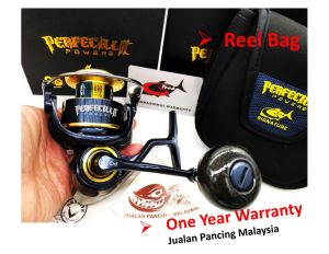 GTECH FISHING REEL GTECH PERFECTLLA POWER SWA 4000PG 4000HG REEL 1 YeaR WARRANTY