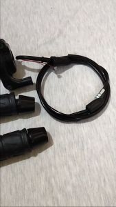 paket hemat gas spontan yz import + handgrip Kaze empuk + Jalu stang pcx hitam universal semua motor