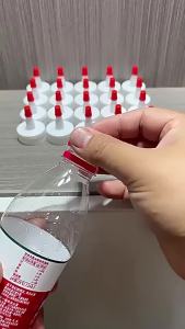Nurm 5Pcs Mineral Water Bottle Cap Oil Pot Long Mouth Practical Tool Leakproof Seal