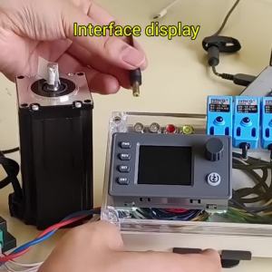 Aideepen | SMC05 Stepper Servo Motor Pulse Controller 2-Platform Control via PC&Mobile App 1HZ-200000HZ PLC Controller 12-24V 1HZ-200000HZ