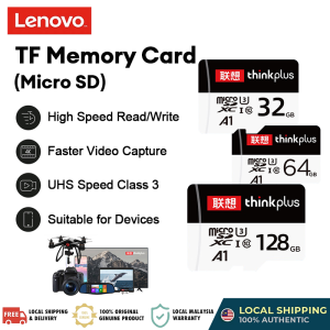 Lenovo Memory Card Micro SD Card Class 10 100MB/s High Speed TF Card for Drone CCTV Dashcam Smart Phone (32GB/64GB/128GB) 内存卡