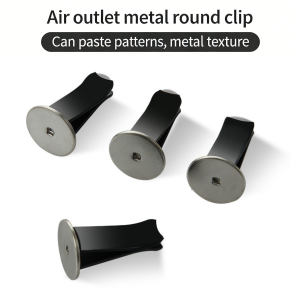1-10pcs Metal Round Head Car Vent Clips Auto Freshener Clips Car Air Conditioner Clips Car Outlet Perfume Clips Accessories