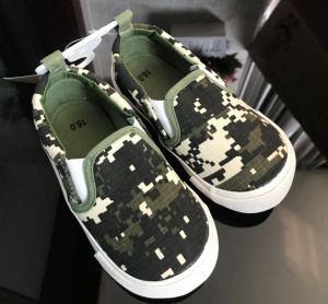 รองเท้าเดินแบบสวมผ้าฝ้ายพื้นนุ่มสำหรับเด็กชายและเด็กหญิง ป้องกันการเตะ ระบายอากาศได้ดี ป้องกันการลื่น หัวเข็มขัดแบบแมจิก รองเท้าเด็ก