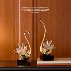 Modern Luxurious Swan Ornament