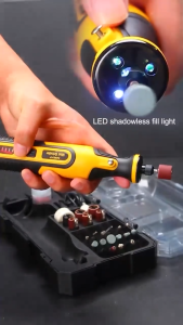 KEELAT KMG01 Grinder Tool Mini Dremel Drill Electric Pen Electric Sanding Kit Suitable for Milling Polishing Drilling Cutting and Engraving Accessories Included