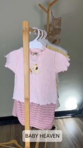 Baju Bayi Anak Perempuan Motif Gajah Lucu