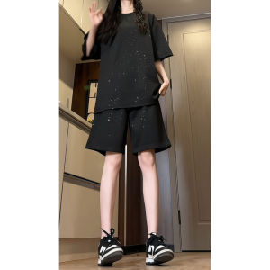 Heavyweight Summer Mens Shorts American High Street Style Cleanfit Five-Quarter Length Casual Pants Youthful Energy Trendy