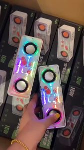 Mengenal Speaker RGB Transparan Armour 10W Cannon A39 Wireless Warframe Bluetooth