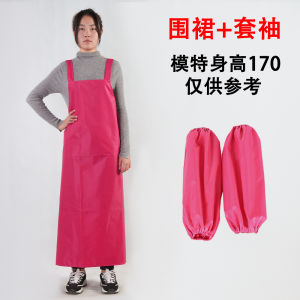 Váy Bảo Hộ Nhà Bếp Chống Dầu Chống Thấm Nước Chống Axit Chống Kiềm Váy Bảo Hộ Hai Vai Cho Nam Và Nữ Váy Bảo Hộ Nấu Ăn