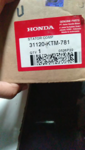 Spool Spul Spol Stator Comp SUPRA X 125 INJEKSI 2009-2013 (31120-KTM-781) ORIGINAL