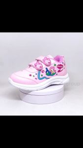 FIURI - NEW ERA - ARIEL VELCRO 29-32 BLUSH PINK - SEPATU SNEAKERS KANVAS SOL KARET ANAK KECIL PEREMPUAN - SEPATU PUTRI DUYUNG KETS LUCU FASHION TRENDY - SEPATU SEKOLAH PAUD TK KRETEKAN PEREKAT ANAK CEWEK MURAH PROMO DISKON BONUS KAOS KAKI