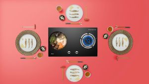 RINNAI RB-782G 2 BURNER BLACK TEMPERED GLASS BUILT-IN GAS HOB - READY STOCKS & DELIVER IN 3 DAYS *INSTALLATION AVAILABLE