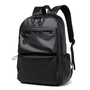 Mens Casual Travel Backpack Large Capacity Waterproof Shoulder Bag Laptop Bag High School College Student Bookbag British Style