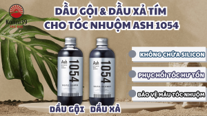 DẦU XẢ TÍM GIỮ MÀU TÓC NHUỘM TẨY MÀU XÁM KHÓI MÀU SÁNG ASH 1054 (CHAI 250ML)