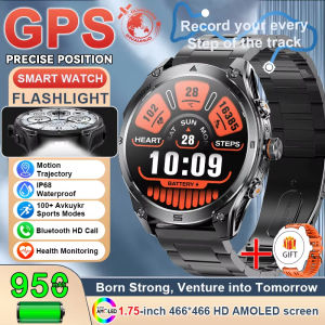 2026 New T-Rex 3 Ultra GPS Military Smart Watch Men 10ATM Waterproof Sport Fitness Tracker Health Monitor Bluetooth Call Compass