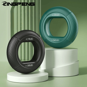 Silicone Finger Gripper Ring Hand Muscle Strengthener Ring Wrist Finger Trainer Exercise Carpal Expander Workout Fitness Device