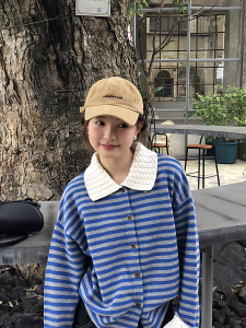 Áo Len Cardigan Dệt Kim Cổ Bẻ Mềm Mại Phong Cách Hàn Quốc Dành Cho Nữ Cỡ Lớn Áo Khoác Ngoài Mùa Thu Đông Áo Khoác Ngoài Giả Hai Mảnh