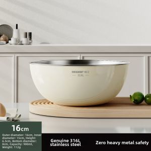 Stainless Steel Colander with Draining Basket