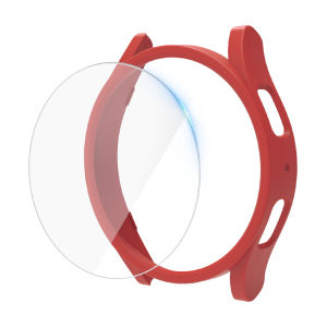 Glass+Case for Samsung Galaxy Watch6 Classic 43mm 47mm Waterproof Bumper Screen Protector for Galaxy Watch 4/5/6 40mm 44mm Cover