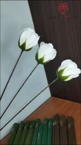50 PCS Tangkai Bunga Artificial 2mm - Kawat Bunga LL029