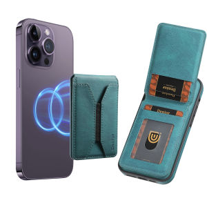 Magnetic Wallet Bag Hide Stand for iPhone 16 15 14 13 12 11 Pro Max Plus Leather Card Phone Holder for Magsafe Case Pocket Cover