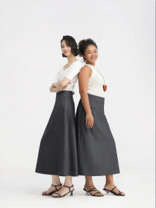HIPPIE MISS | Bohemian Style A-Line Half Skirt