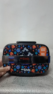 My Style TM 1508 A Bento Lunch Box with Spoon & Fork for Junior Boys