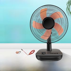 Quạt Bàn 12V DC Quạt Pin Điện Áp Thấp Quạt Bàn Pin 12V DC12V Đèn Pin Quạt Máy Tính Xách Tay Máy Lạnh Di Động