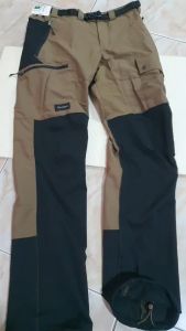 FORCLAZ/SIMOND กางเกงขายาวเดินป่า สำหรับผู้ชายที่ทนทานสำหรับการเทรคกิ้งบนภูเขารุ่น MT500 ผ้าแห้งไว ไม่ซึมซับน้ำ(ถอดขาไม่ได้)