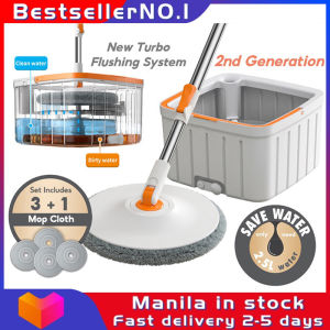 Bestseller Spin Mop with Bucket: Wet & Dry Self-Wash Mop
